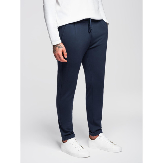 Vīriešu tumši zilas bikses Sence Klasiskās bikses