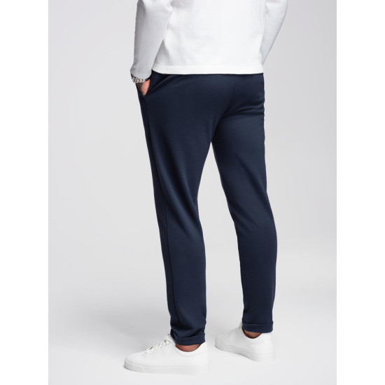 Vīriešu tumši zilas bikses Sence Klasiskās bikses