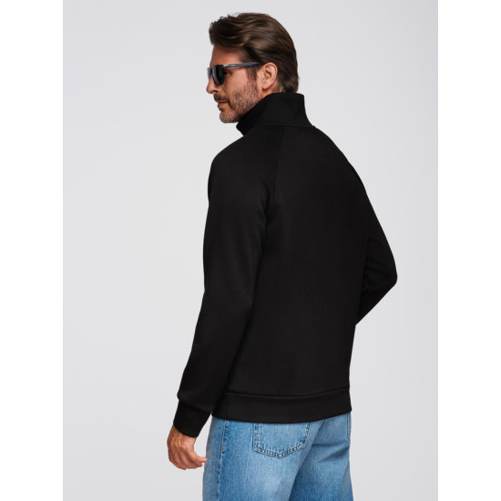 Vīriešu melns džemperis Exim Džemperi