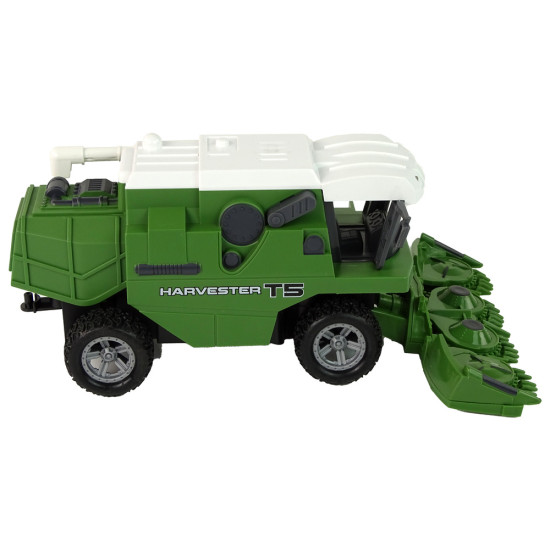 Tālvadības pults vadāms lauksaimniecības kombains R/C zaļās gaismas Radio vadāmās rotaļlietas