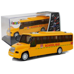 Skolas autobuss ar gaismām