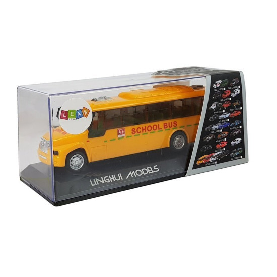 Skolas autobuss ar gaismām 6903 - Rotaļlietu automašīnas Skolas autobuss ar gaismām Autobusi