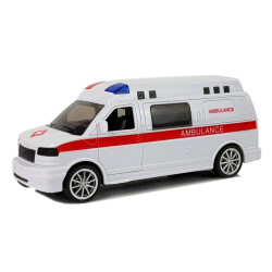 Ātrās palīdzības automašīna ar skaņas un gaismas efektiem