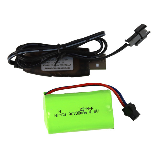 Tālvadības pults vadāms SUV R/C 1:24 zils Radio vadāmās rotaļlietas