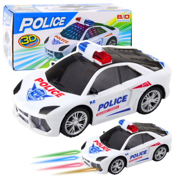 Interaktīvā policijas automašīna