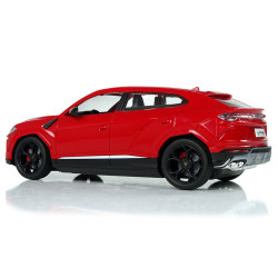 Automobiļu R/C 1:24 Lamborghini Urus Red 2.4 G lukturi