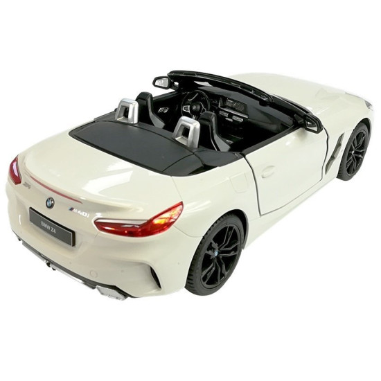 Automobilis R/C BMW Z4 Roadster Rastar 1:14 White Radio vadāmās rotaļlietas
