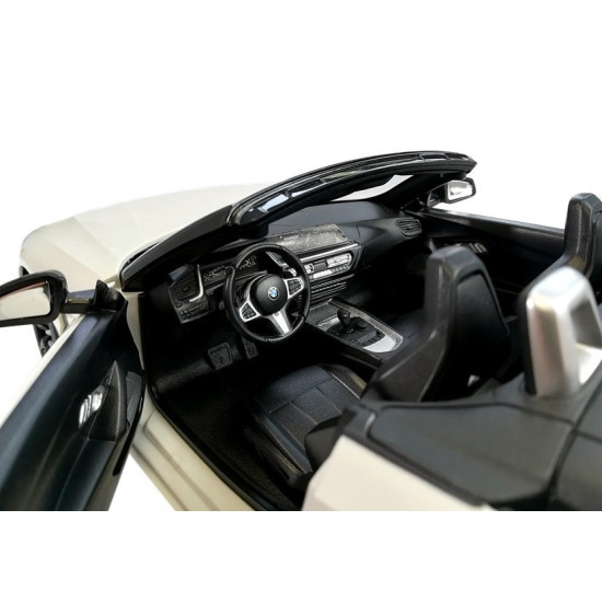 Automobilis R/C BMW Z4 Roadster Rastar 1:14 White Radio vadāmās rotaļlietas