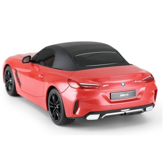 R/C BMW Z4 Roadster Rastar 1:18 Sarkans Radio vadāmās rotaļlietas