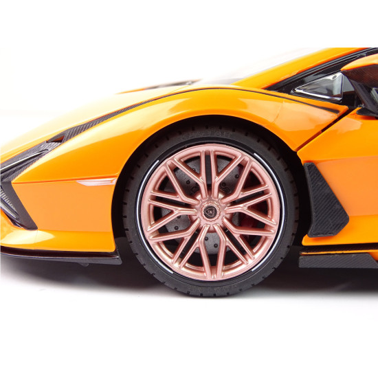 Car R/C Lamborghini Sian FKP 37 Rastar 1:14 Pilot Orange Radio vadāmās rotaļlietas