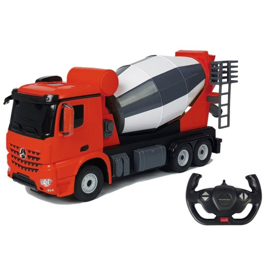 R/C Mercedes-Benz Arocs Rastar 1:14 Sarkans Radio vadāmās rotaļlietas