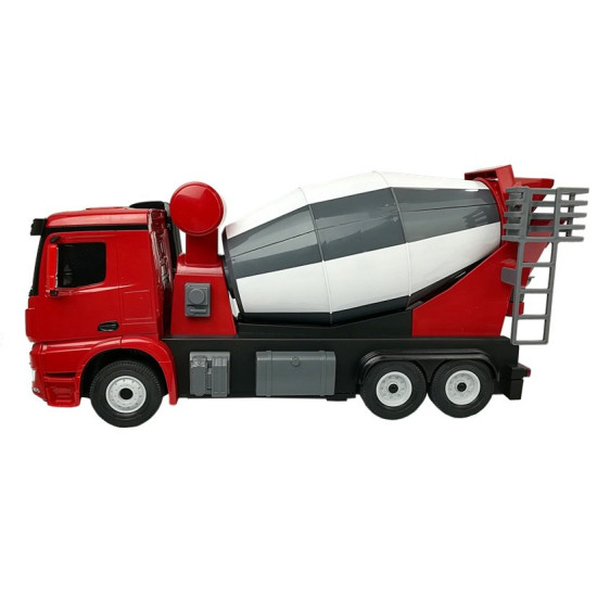 R/C Mercedes-Benz Arocs Rastar 1:14 Sarkans Radio vadāmās rotaļlietas