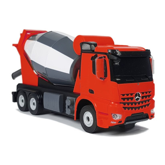 R/C Mercedes-Benz Arocs Rastar 1:14 Sarkans Radio vadāmās rotaļlietas
