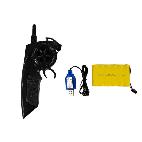 Tālvadības rallija automašīna 1:10 balta R/C Radio vadāmās rotaļlietas