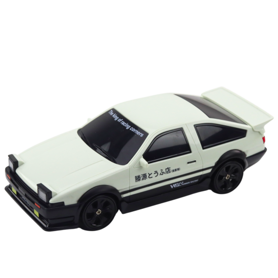 Drift Sports Car Interchangeable Wheels Remote Controlled RC 4WD White Radio vadāmās rotaļlietas