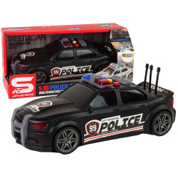 Melna sporta policijas automašīna