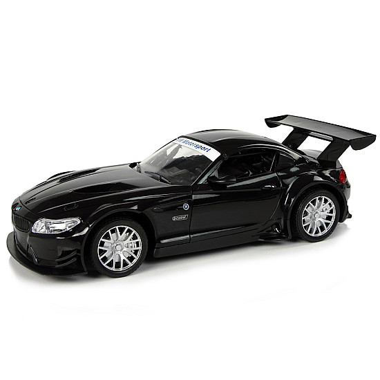 Sporta auto R/C 1:18 BMW Z4 GT3 melns 2.4 G lukturi Radio vadāmās rotaļlietas