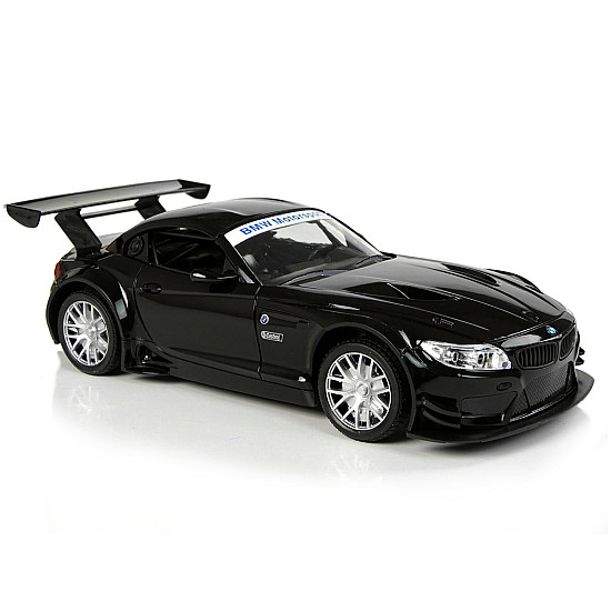 Sporta auto R/C 1:18 BMW Z4 GT3 melns 2.4 G lukturi Radio vadāmās rotaļlietas