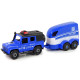 Apvidus auto transportieris, policijas DIY 12958 - Rotaļlietu automašīnas Apvidus auto transportieris, policijas DIY Auto komplekti