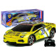 Tālvadības pults vadāma sporta automašīna R/C dzeltena Radio vadāmās rotaļlietas