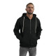 Vīriešu melns svīteris ar kapuci Sport Džemperi ar kapuci