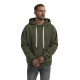 Vīriešu haki krāsas džemperis ar kapuci Carla