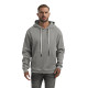 Vīriešu pelēks džemperis ar kapuci Race