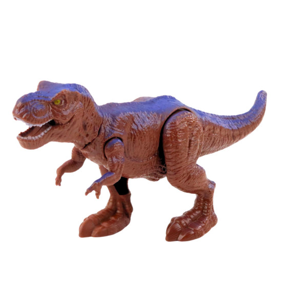 Dinozauru transportēšanas kravas automašīna ar brūnu dinozauru 21454 - Rotaļlietu automašīnas Dinozauru transportēšanas kravas automašīna ar brūnu dinozauru Kravas automašīnas