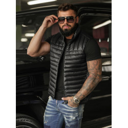 Vīriešu melna veste Stix