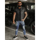 Vīriešu melna veste Kanor JS/16M9333/392B - Vīriešiem Vīriešu melna veste Kanor Vestes