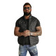 Vīriešu melna veste Kanor JS/16M9333/392B - Vīriešiem Vīriešu melna veste Kanor Vestes