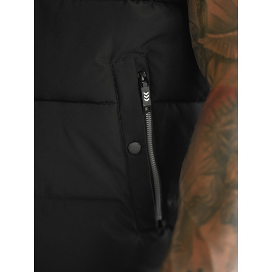 Vīriešu melna veste Corles JS/32M1780/392 - Vīriešiem Vīriešu melna veste Corles Vestes