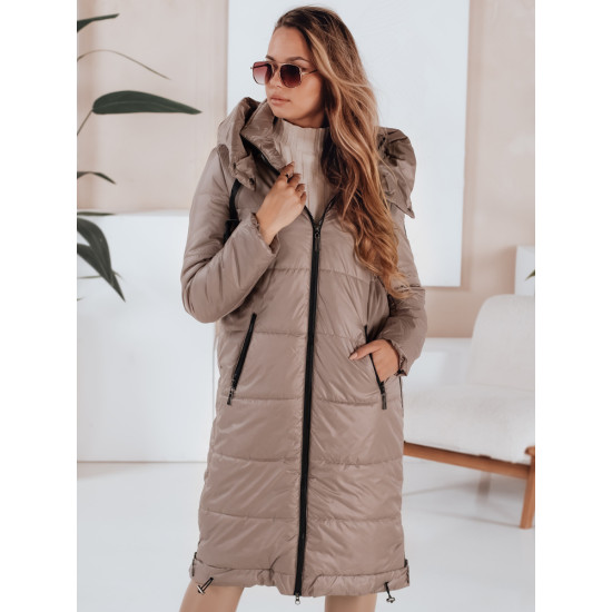 Sieviešu garā jaka Orvit tumši brūna Sieviešu jakas