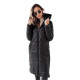 Sieviešu garā jaka Orvit melnā krāsā Sieviešu jakas