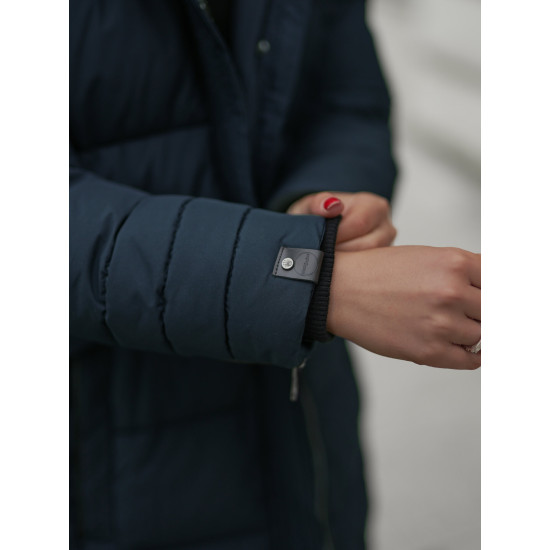 Sieviešu ziemas garā jaka tumši zila Marni Sieviešu jakas