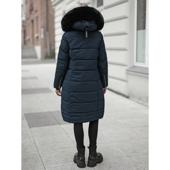 Sieviešu ziemas garā jaka tumši zila Marni Sieviešu jakas