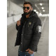 Men's black winter jacket Lorenzo JS/57M7503/392