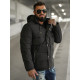 Men's black winter jacket Lorenzo JS/57M7503/392