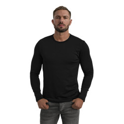 Vīriešu melns T-krekls Rojo