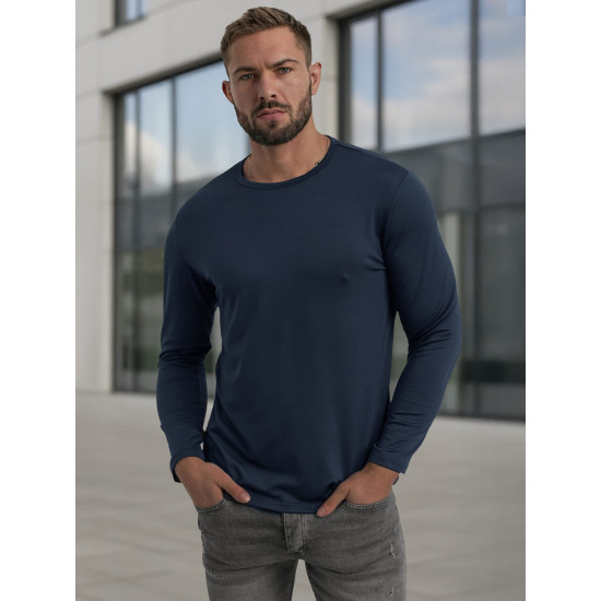 Vīriešu tumši zils krekls Rojo Džemperi