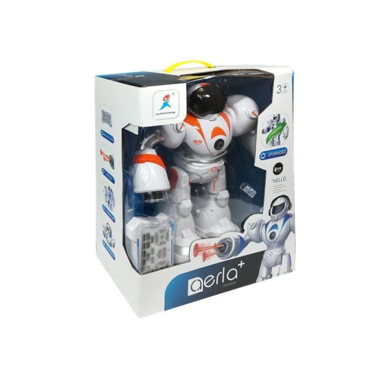 Tālvadības pults vadāms R/C robots šauj raķetes Radio vadāmās rotaļlietas