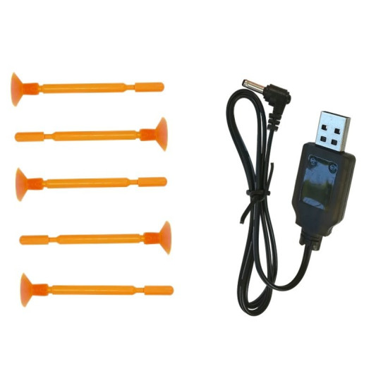 Tālvadības pults vadāms R/C robots šauj raķetes Radio vadāmās rotaļlietas