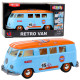 Retro autobuss ar gaismas un skaņas efektiem 21439 - Rotaļlietu automašīnas Retro autobuss ar gaismas un skaņas efektiem Autobusi