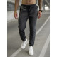 Vīriešu tumši pelēkas bikses Run Gadījuma bikses