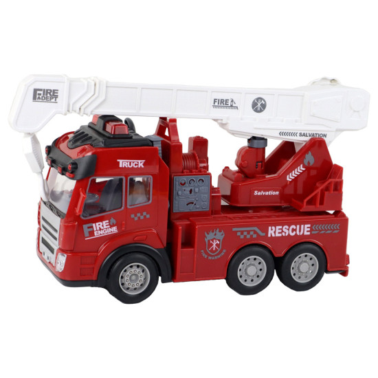 Ugunsdzēsības dienests ar celtņa tālvadības pults modeli Radio vadāmās rotaļlietas