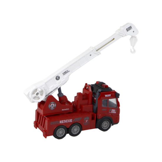 Ugunsdzēsības dienests ar celtņa tālvadības pults modeli Radio vadāmās rotaļlietas