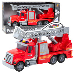 Ugunsdzēsēju mašīna ar skaņas un gaismas efektiem
