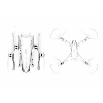 RC drons Z3 720P kamera balta