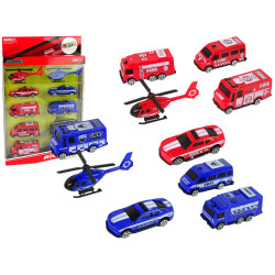 10 glābšanas transportlīdzekļu komplekts