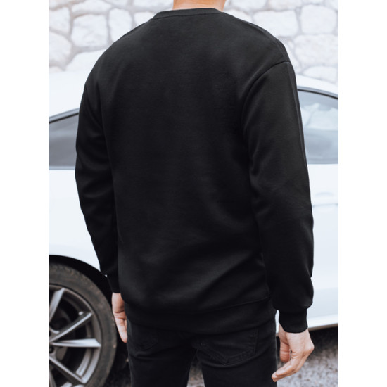 Vīriešu melns džemperis Medrialife Džemperi bez kapuciņiem